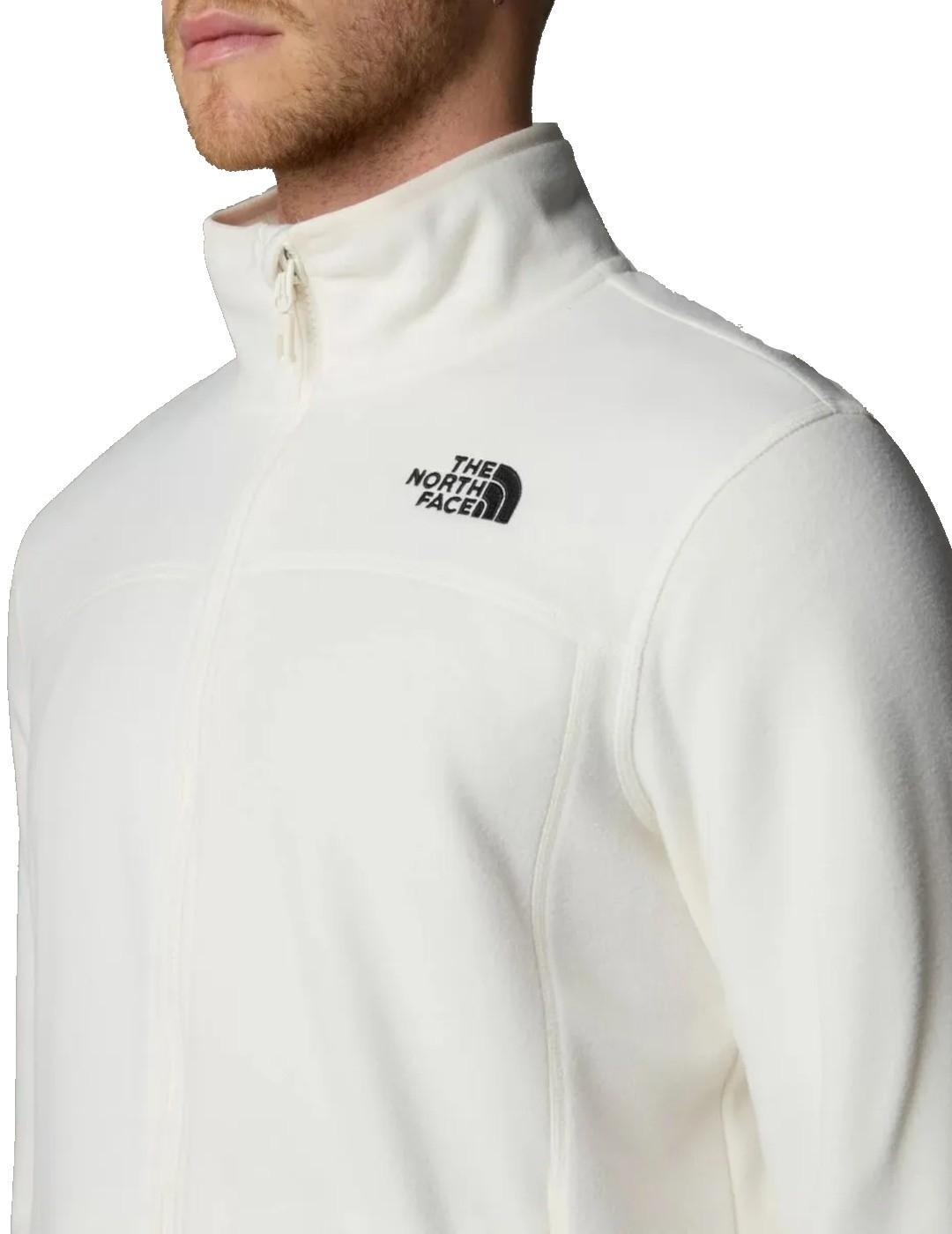 Chaqueta para Hombre The north face Glacier  Blanco 4/4