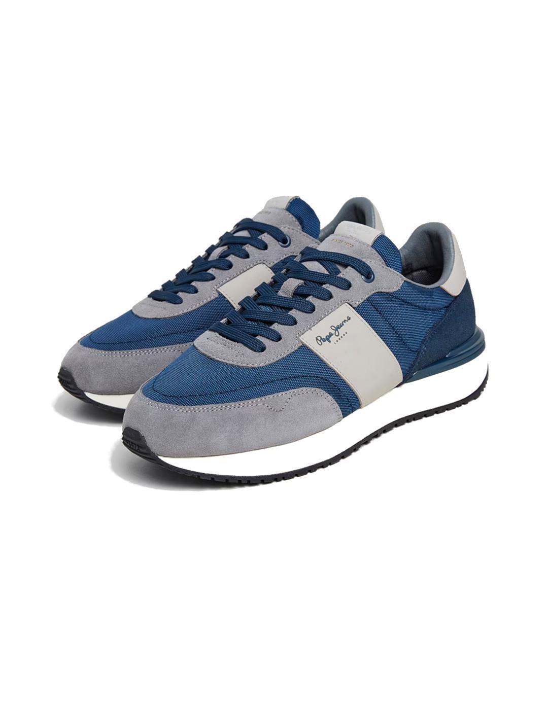 Sneakers uomo Pepe jeans Buster supra Blu 2/5