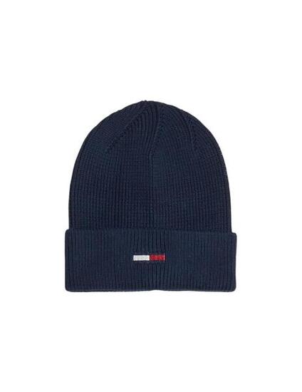Tommy Hilfiger Women's Elongated Blue Beanie