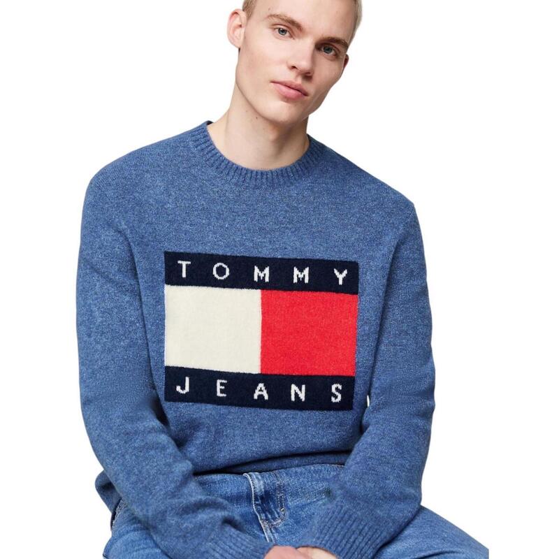 Jersey y sudadera para Hombre Tommy hilfiger Melange Azul