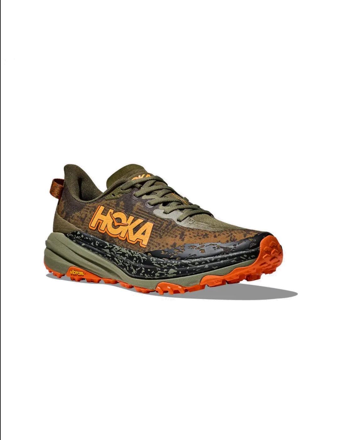 Hoka One One Speedgoat 6 Antique Olive Squash 2/7