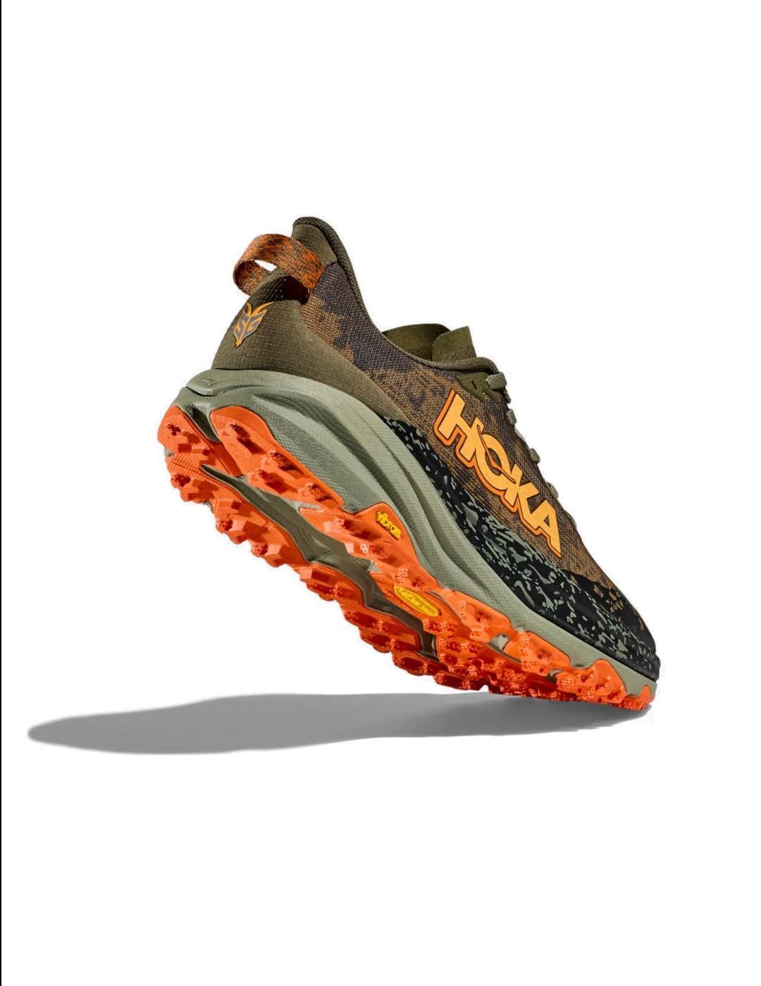 Hoka One One Speedgoat 6 Antique Olive Squash 3/7