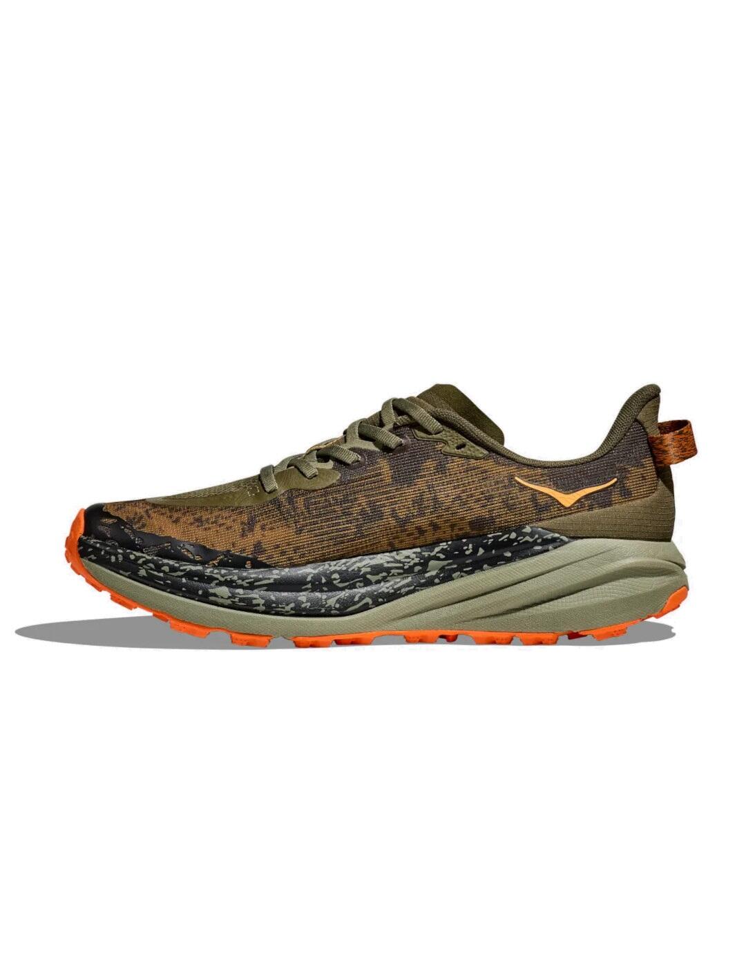 Hoka One One Speedgoat 6 Antique Olive Squash 7/7