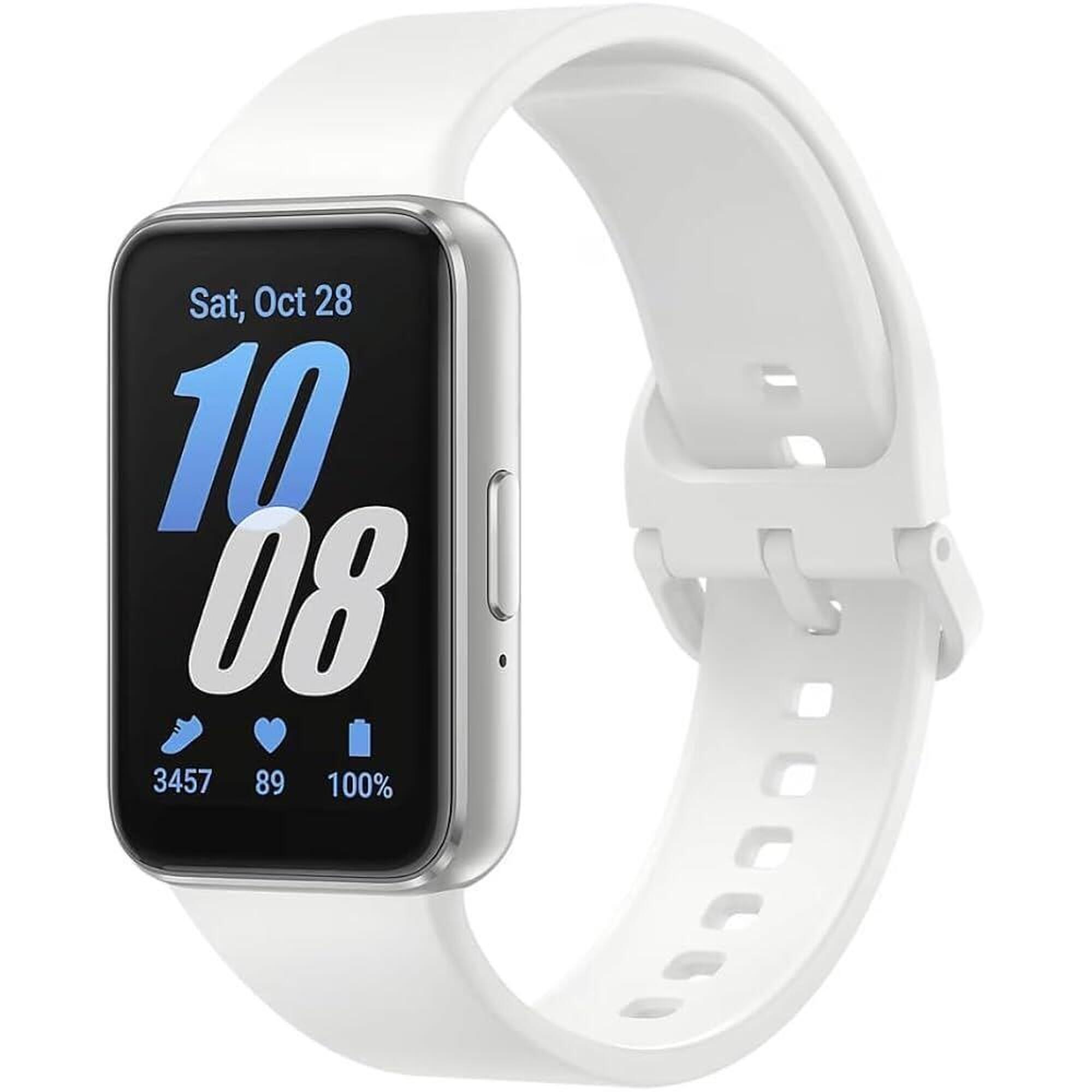 Samsung - Montre Connectée Adulte Samsung Galaxy Fit3 Argent - Montre Connectée - Gris - Taille Unique - Decathlon