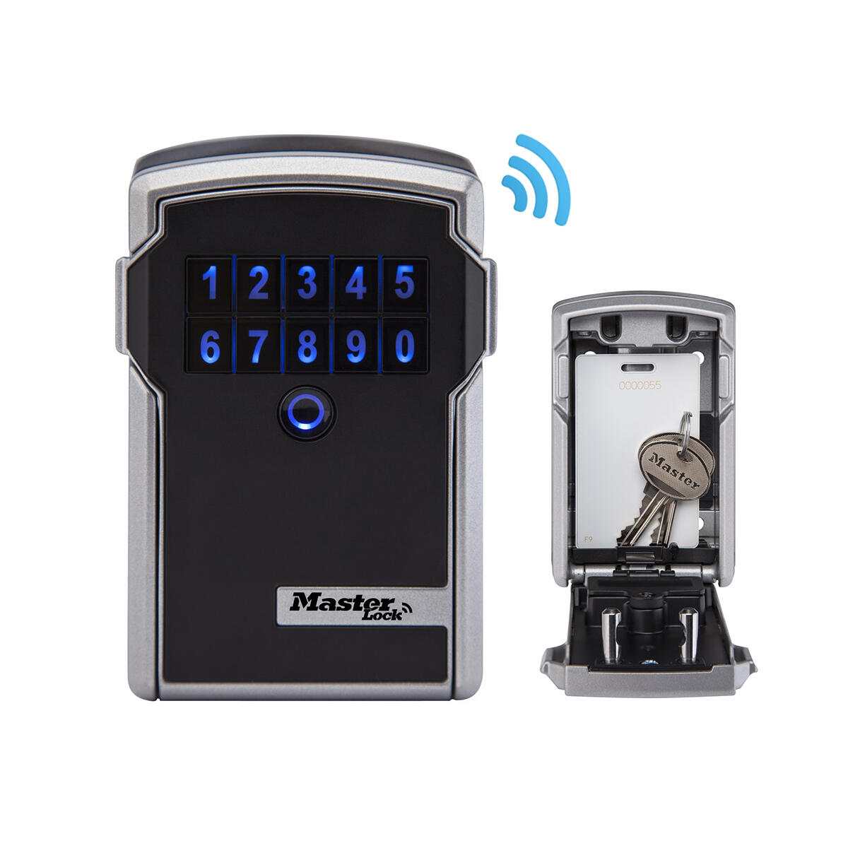 Master Lock - Boite À Clés Sécurisée Connectée [bluetooth] [fixation Murale] - 5441eurd - Cadenas - Gris - Taille Unique - Decathlon