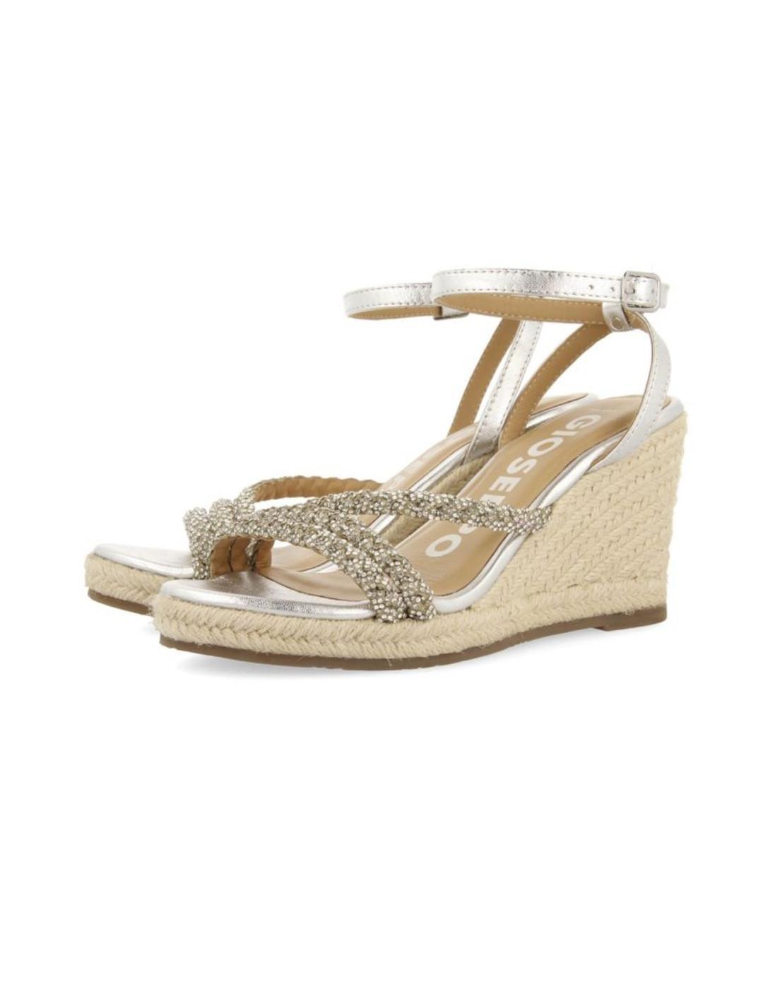 Sandalias para Mujer Gioseppo  Plateado 2/4
