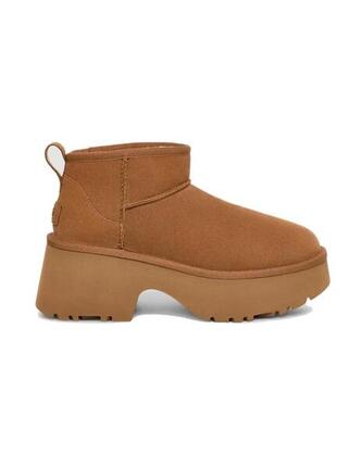 Botas para Mujer Ugg Classic mini crescent Marrón