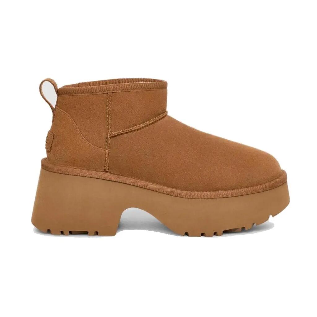 Bottes pour femmes Ugg Classic mini crescent Marron