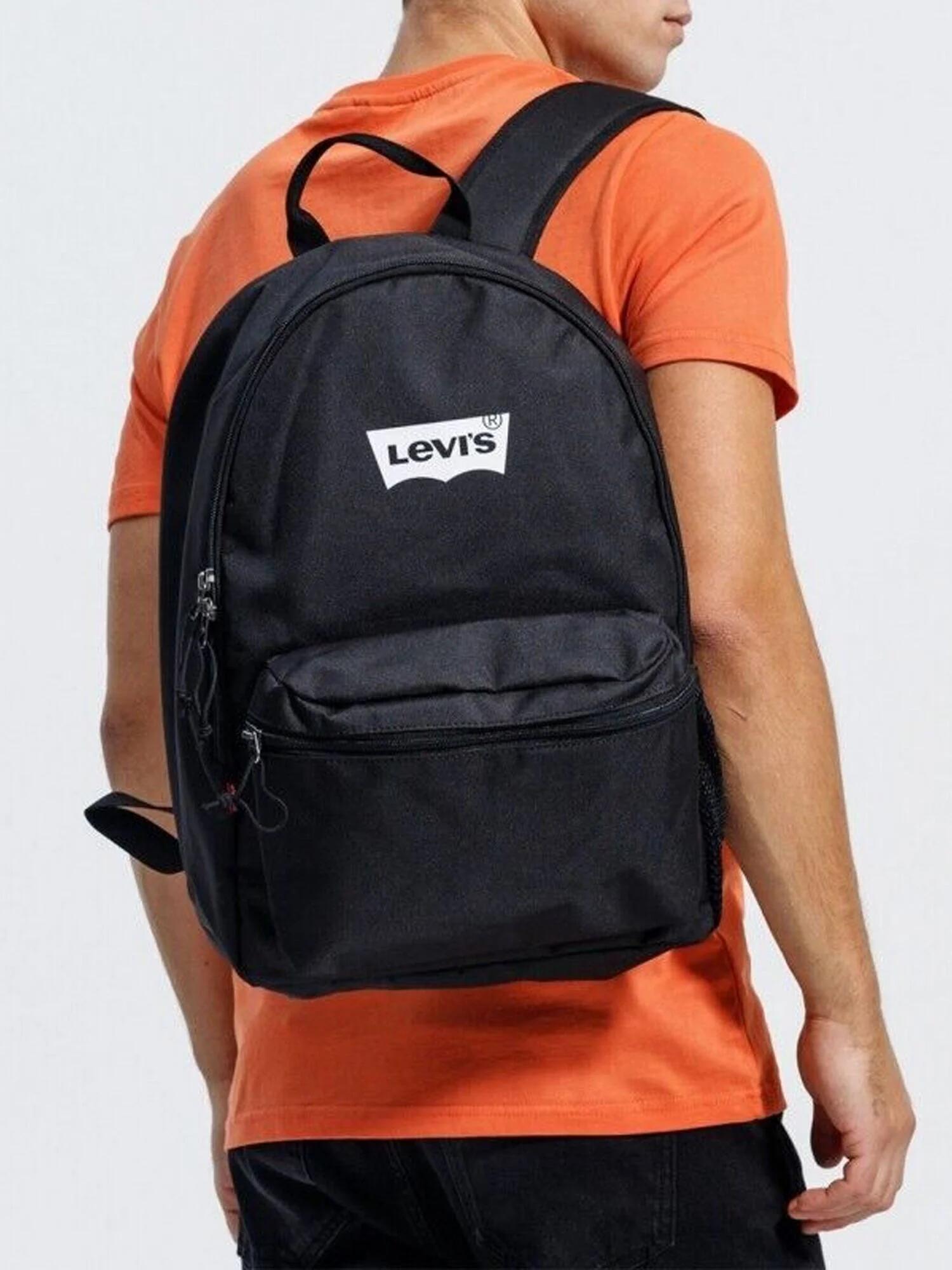 Men's Levis Black Backpacks