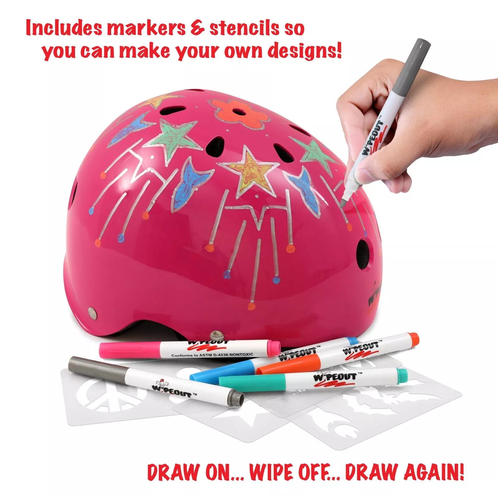 Wipeout Kinder Fahrrad Scooter Skate Helm - Eigene Designs erstellen 2/7
