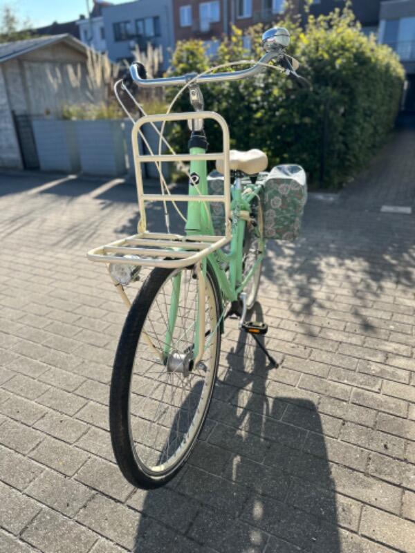 Tussen Particulieren - Oxford Fleur groen damesfiets 4/6