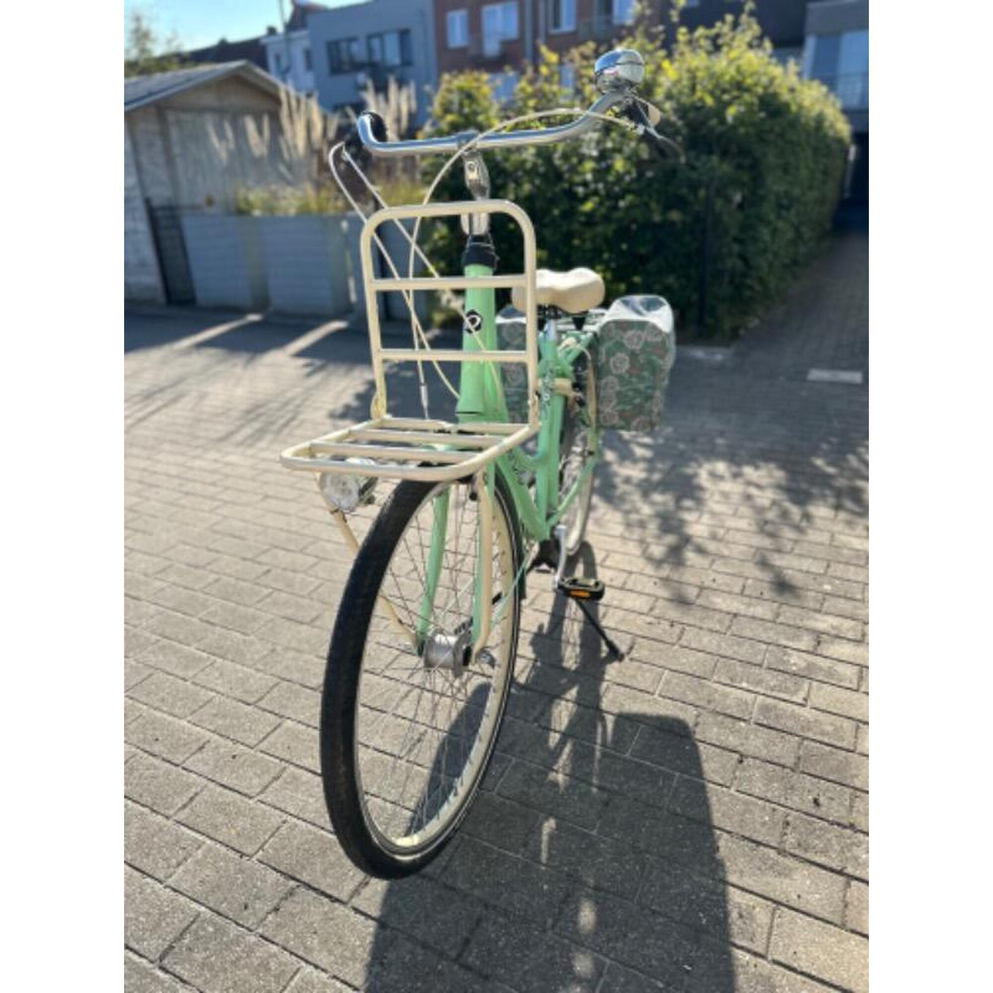 Tussen Particulieren - Oxford Fleur groen damesfiets