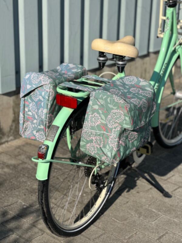 Tussen Particulieren - Oxford Fleur groen damesfiets 2/6