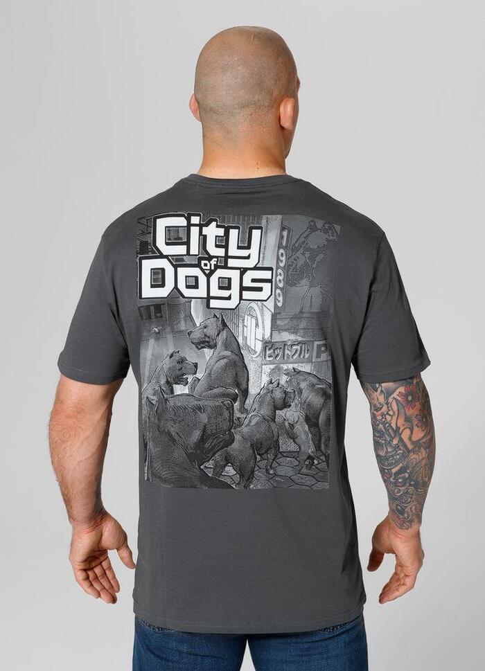 Koszulka męska Pitbull City Of Dogs