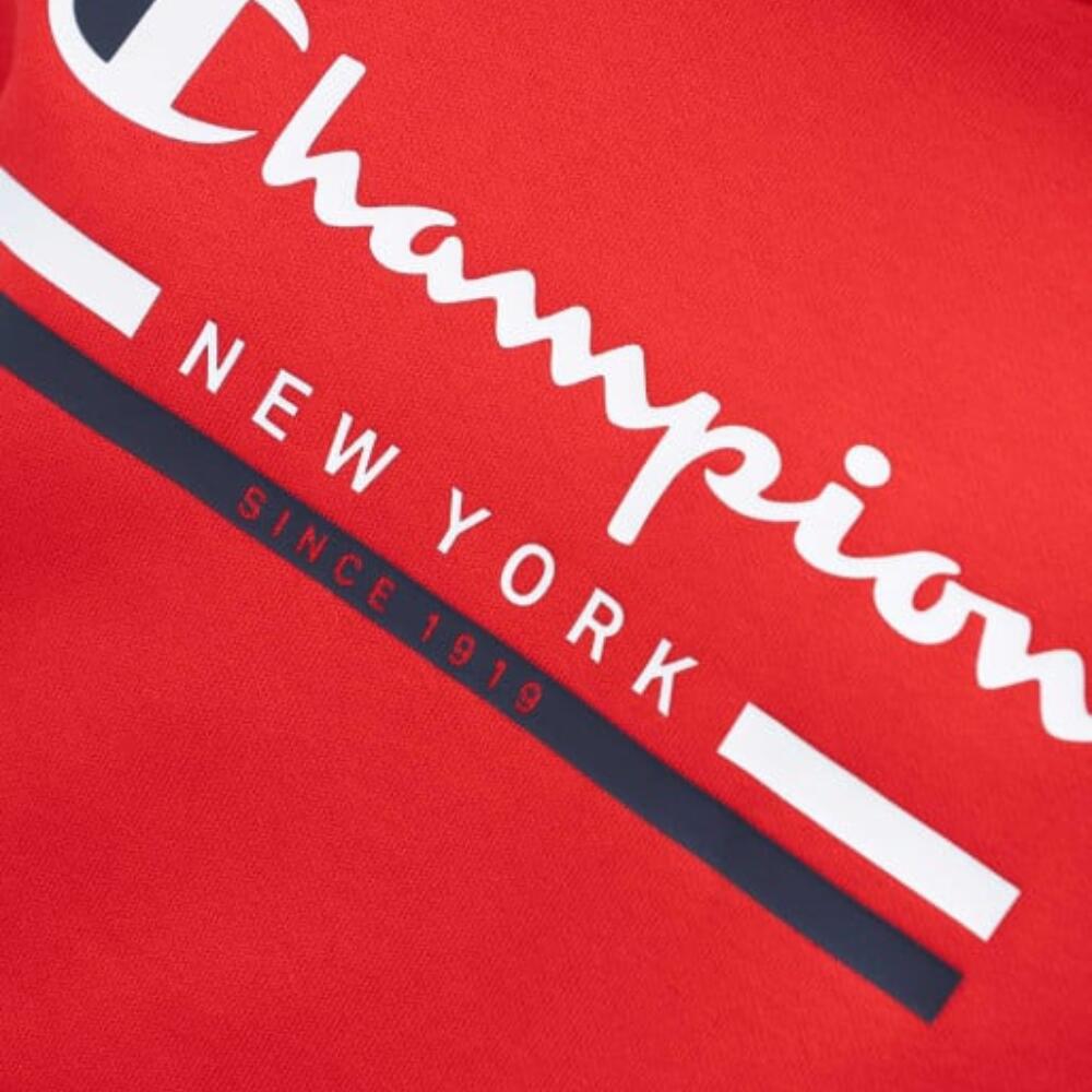 Sudadera Capucha Niño CHAMPION 306837 RS011. Rojo 3/3