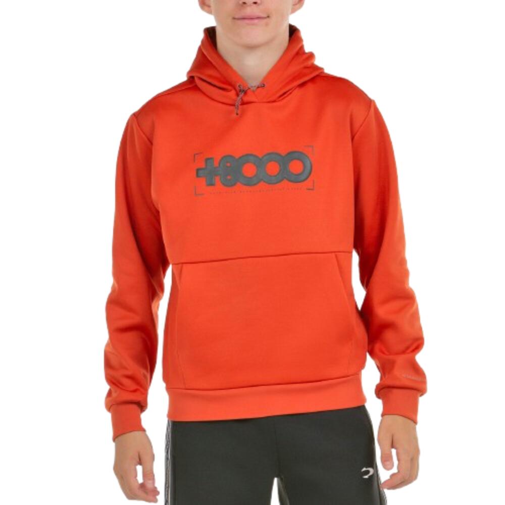 +8000 - Sweat À Capuche 8000 Modèle Ch01413000 Pour Enfants - Sweat-shirt - Orange|rouge - Decathlon