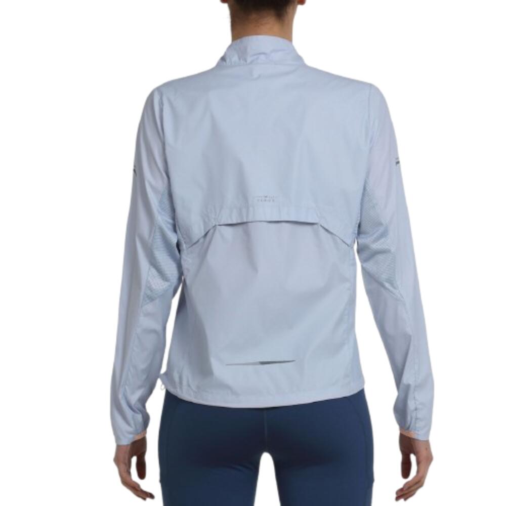 Blusão para mulher que corre +8000 BESTI. Cinza Azul 2/4
