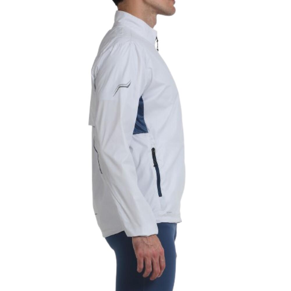 Cortavientos Outdoor Hombre +8000 GOSLA. Gris perla 3/4