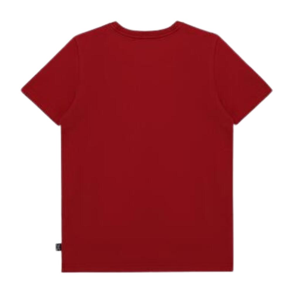 Camiseta Algodón Niño PUMA ESS+ 3 Col Logo tee. Red 3/3