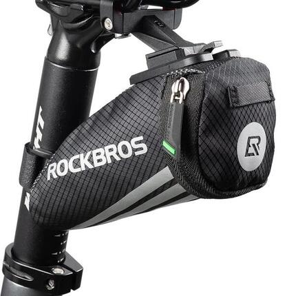Sacoche de vélo Rockbros sous la selle - noir