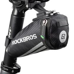 Sacoche de vélo Rockbros sous la selle - noir