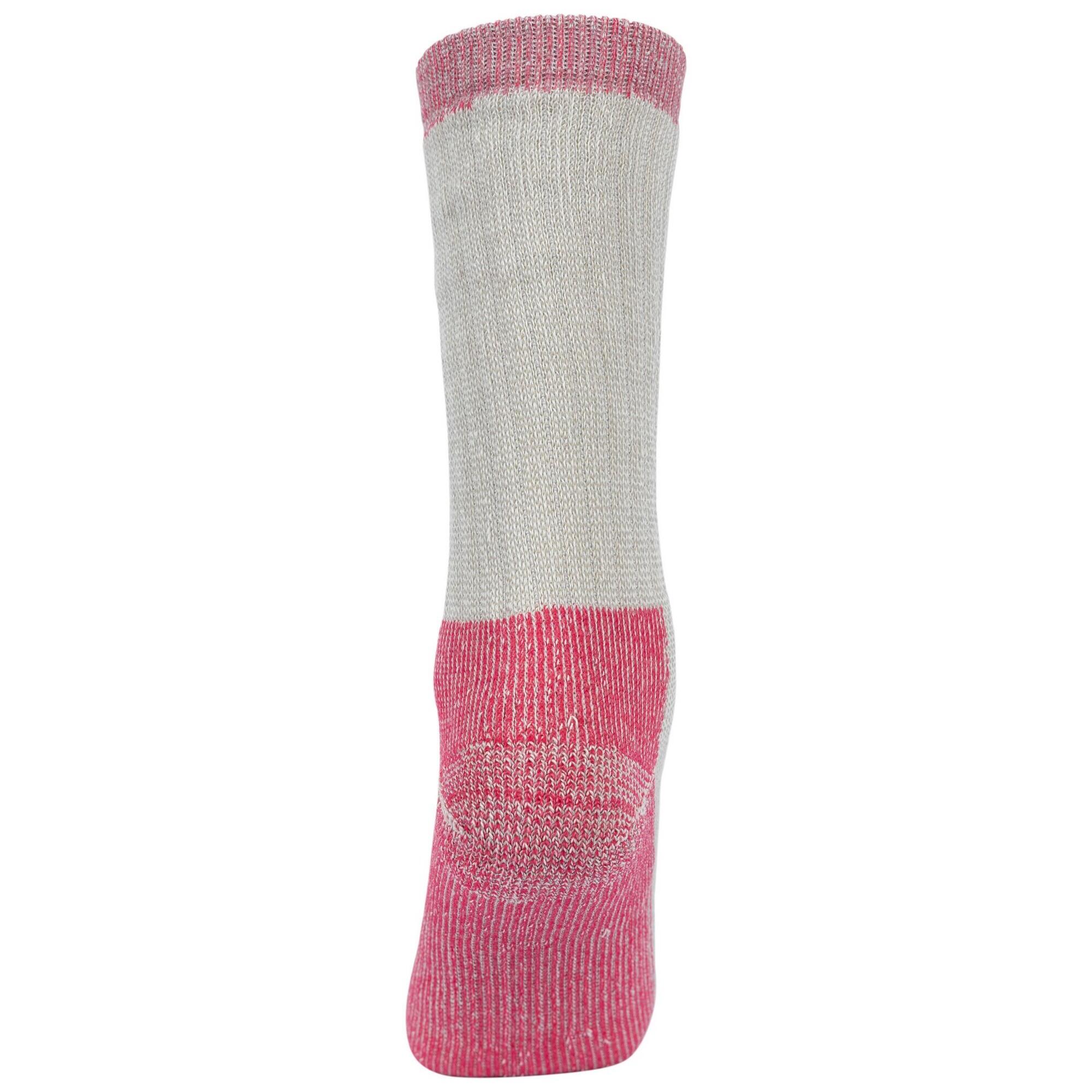 Chaussettes De Randonnée DLX Femme (Gris Chiné) 2/5