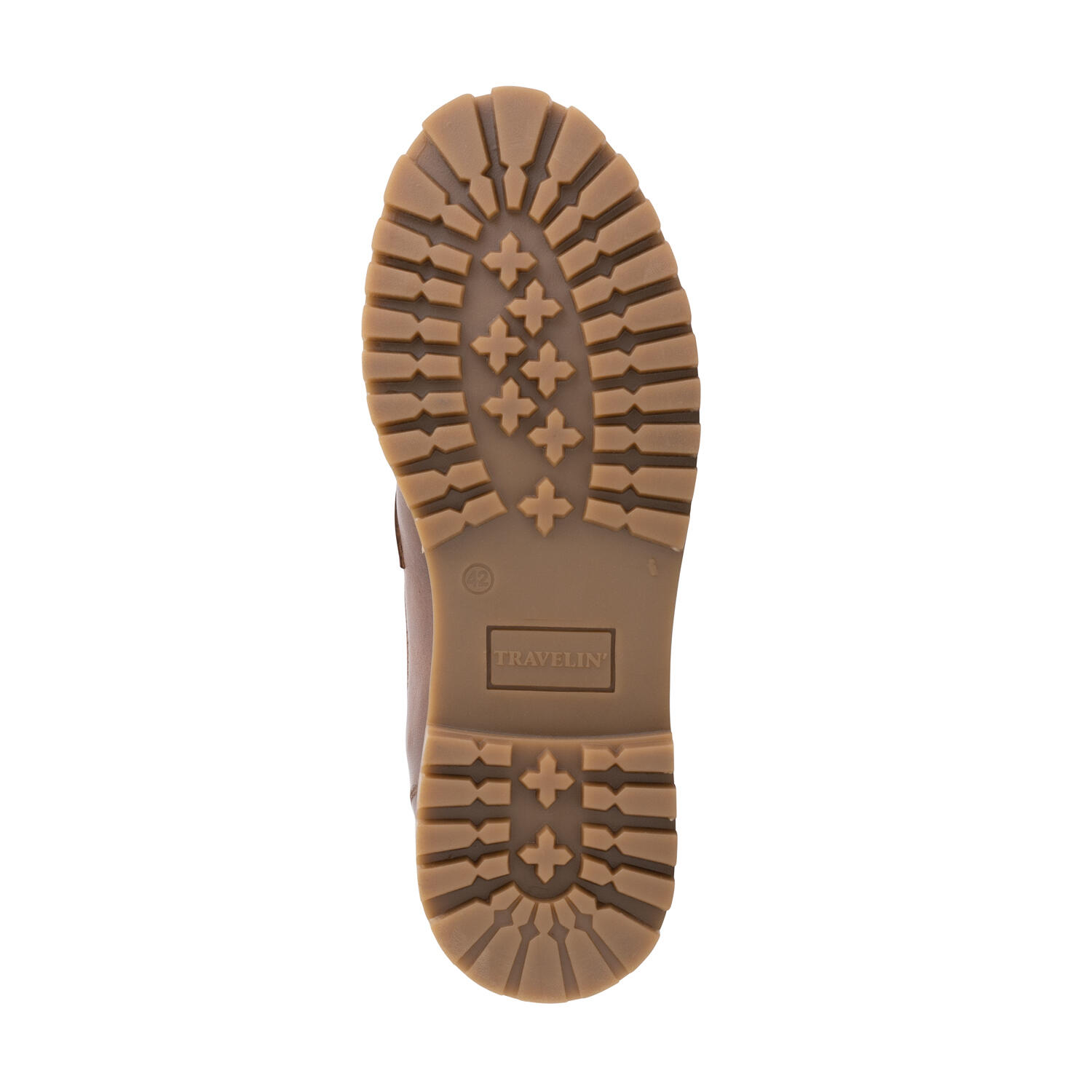 Travelin' Kvinlog Men Cognac Lace-up boot casual 3/7