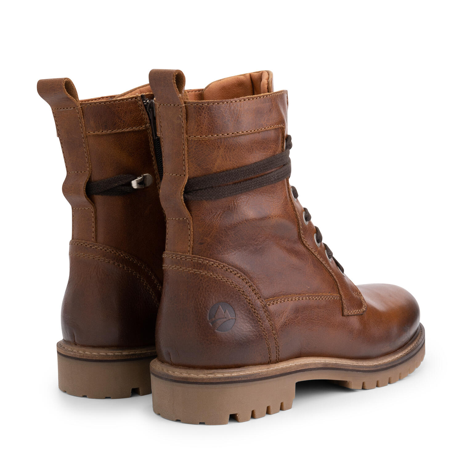 Travelin' Kvinlog Men Cognac Lace-up boot casual 5/7