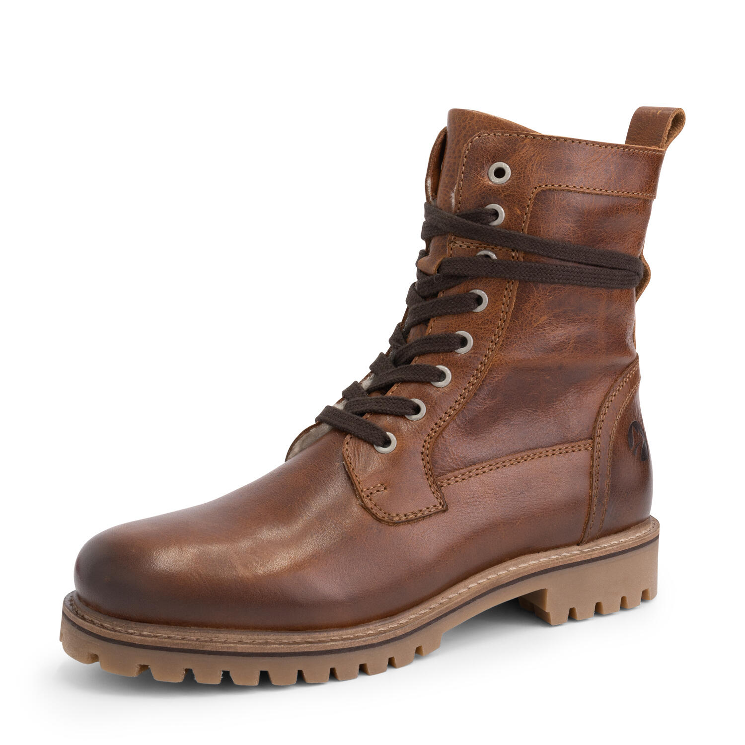 Travelin' Kvinlog Men Cognac Lace-up boot casual 7/7