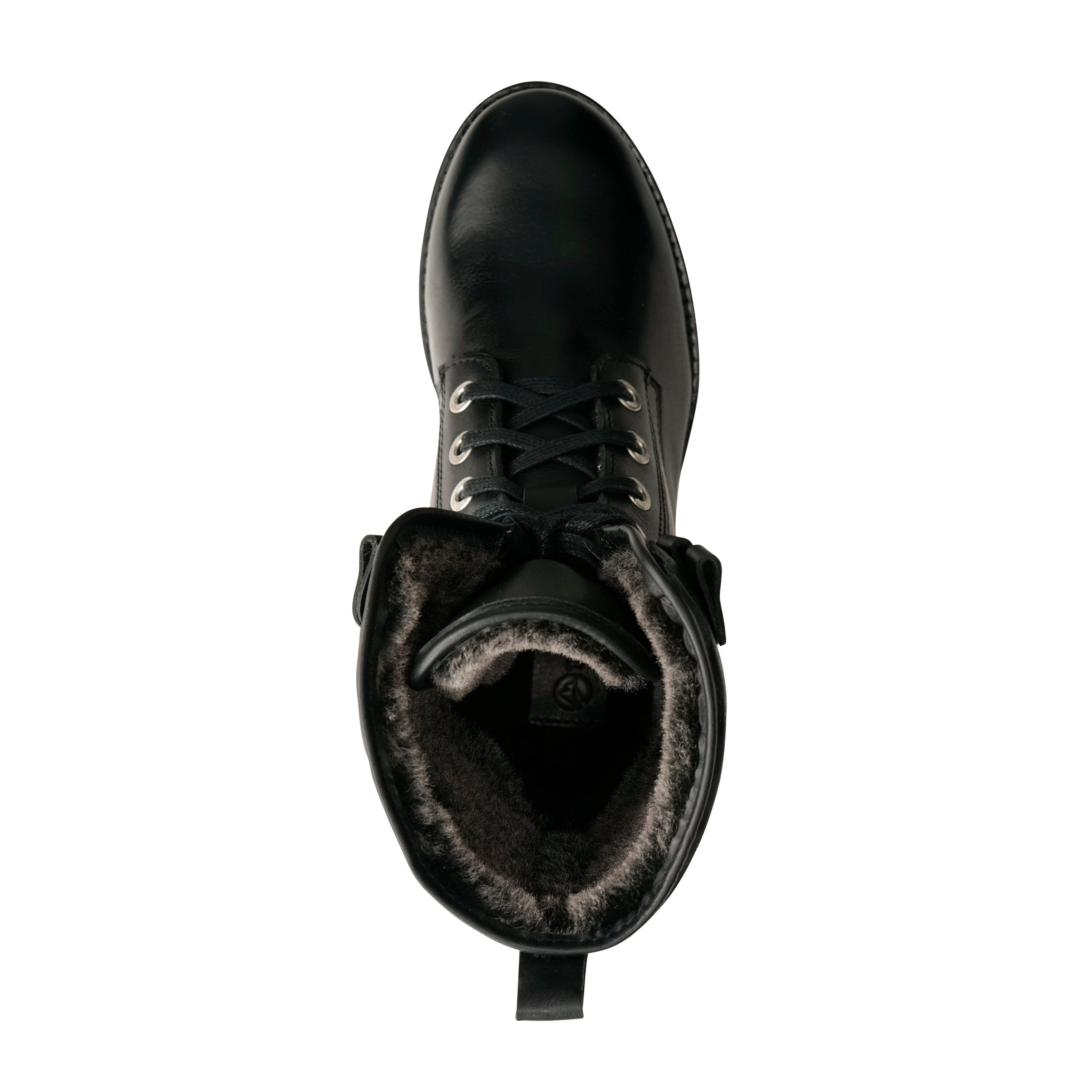 Travelin' Myre Lady Black Lace-up boot casual 4/6