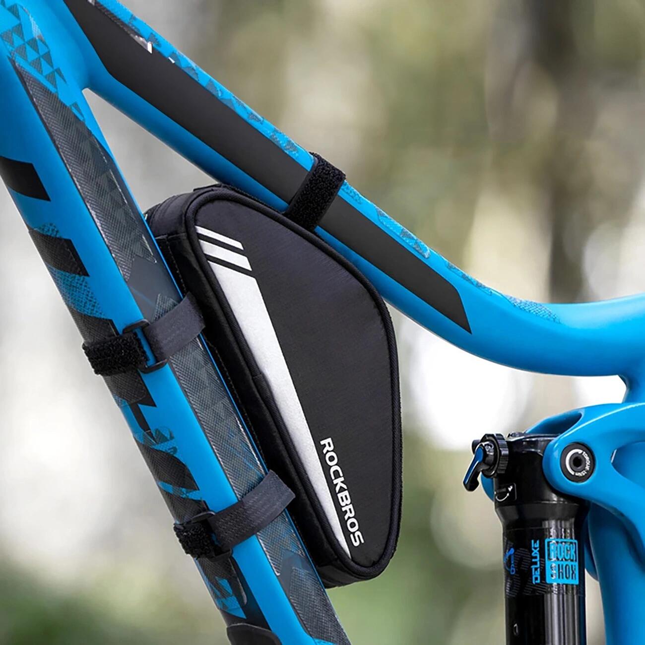 Bolsa de quadro Rockbros B55-BK para bicicleta 0.7 l - preta 7/7