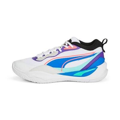 Scarpe da Basket per Adulti Puma Playmaker Pro Bianco