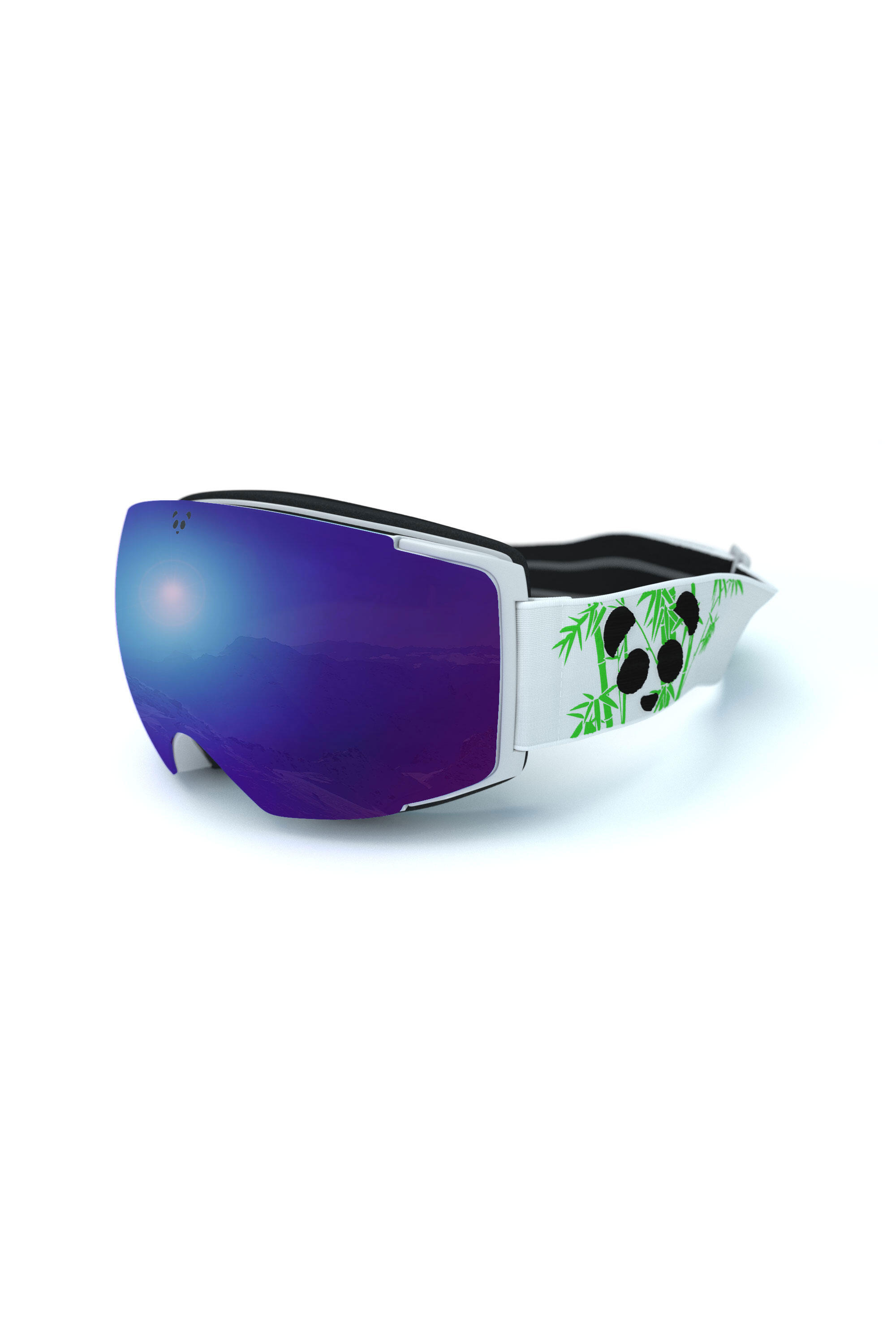 PANDA OPTICS Cobalt White Magnetic Polarised Ski Goggles