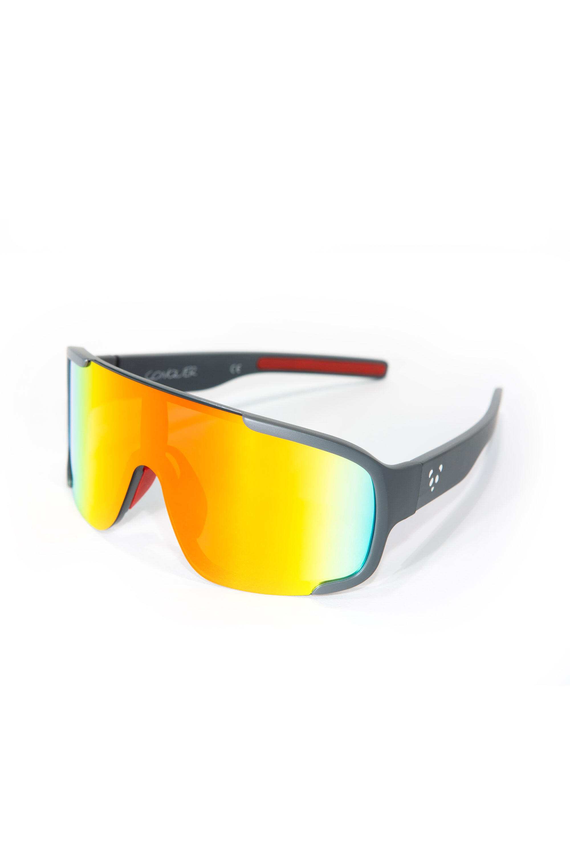 PANDA OPTICS Conquer Grey Multi-lens cycling sports sunglasses