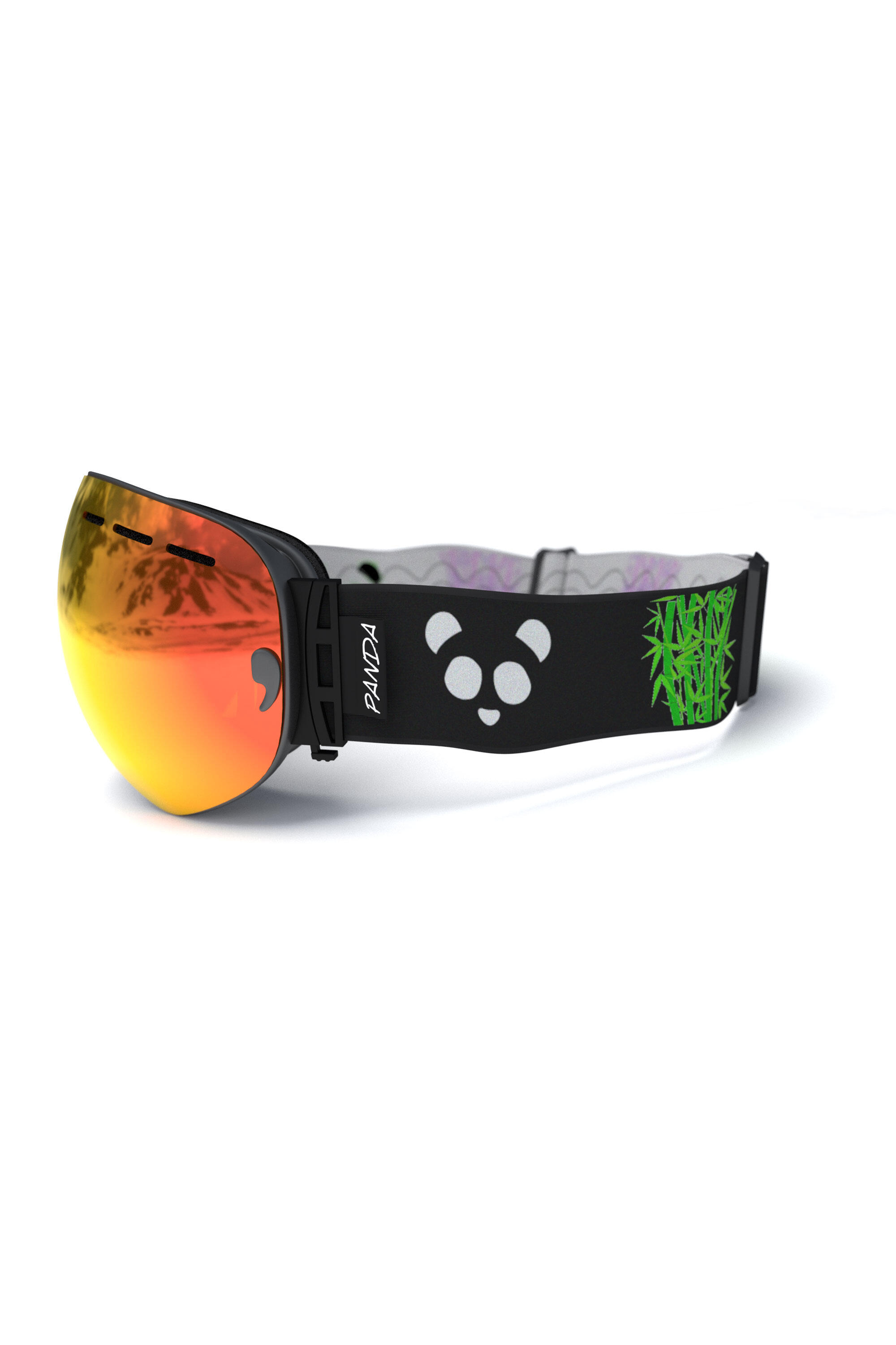 Diablo Black Polarised Ski Goggles 2/3