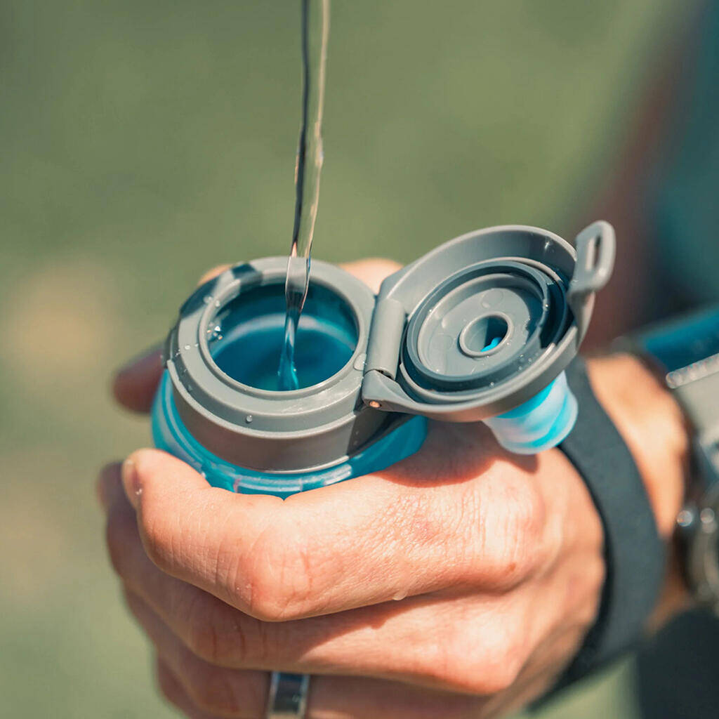 Hydrapak Skyflask Speed Handheld Bottle-Malibu Blue -  5