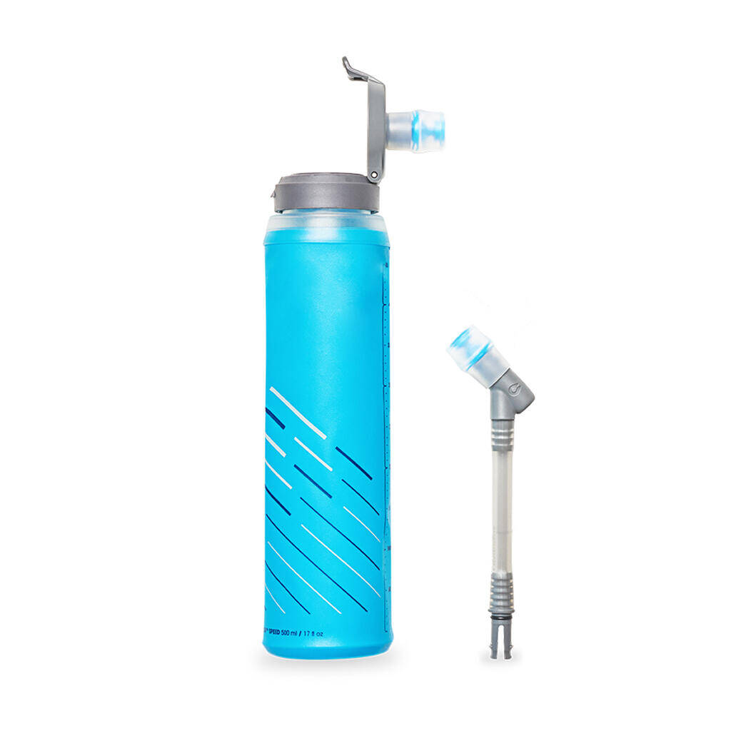 Hydrapak Ultraflask Speed Soft Flask-Malibu Blue -  4