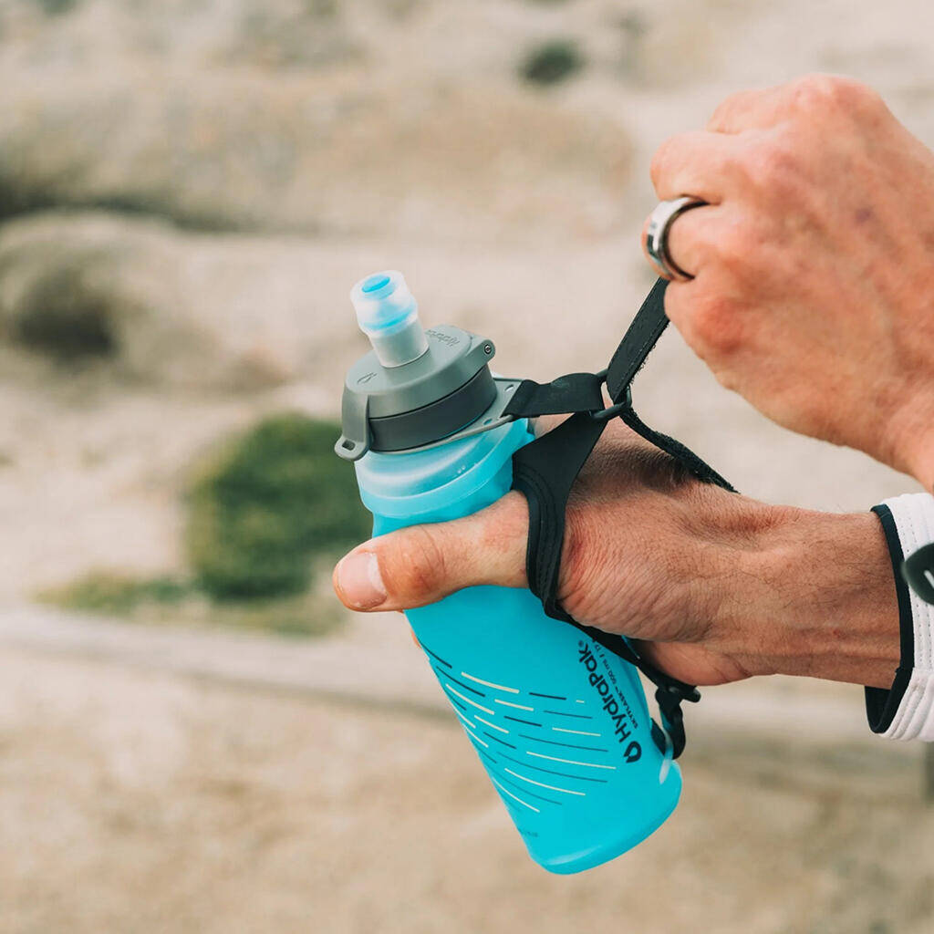 Hydrapak Skyflask Speed Handheld Bottle-Malibu Blue (350ml) -  5