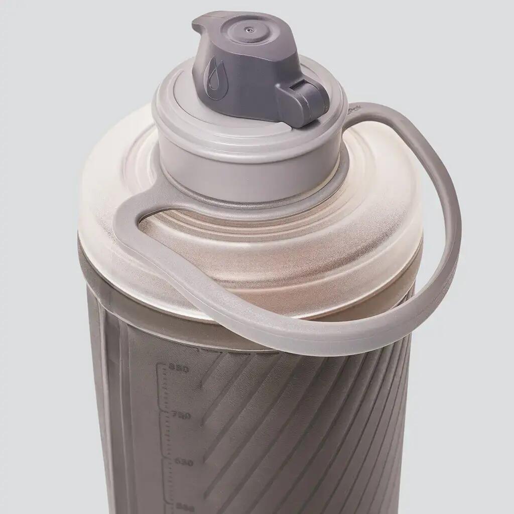 Hydrapak Flux Flexible Bottle-Mammoth Grey -  3