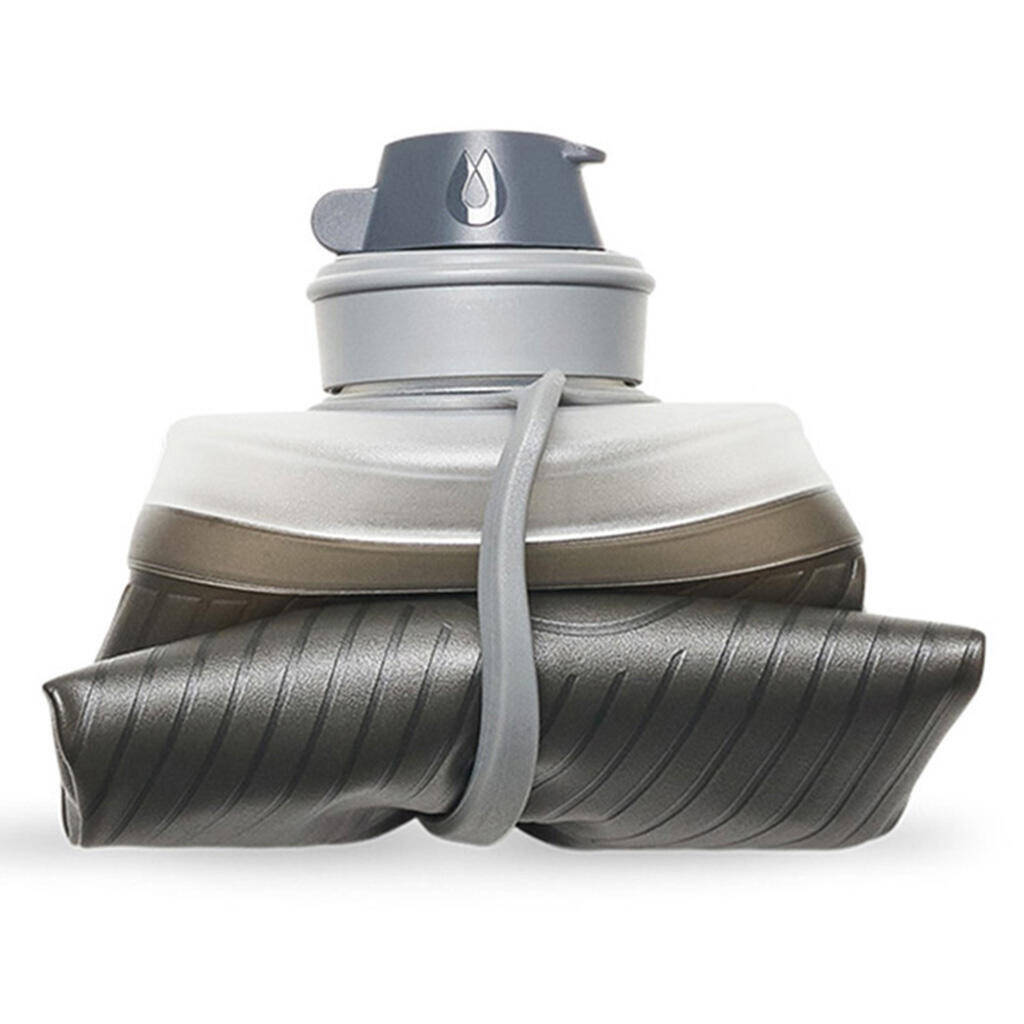 Hydrapak Flux Flexible Bottle-Mammoth Grey -  2