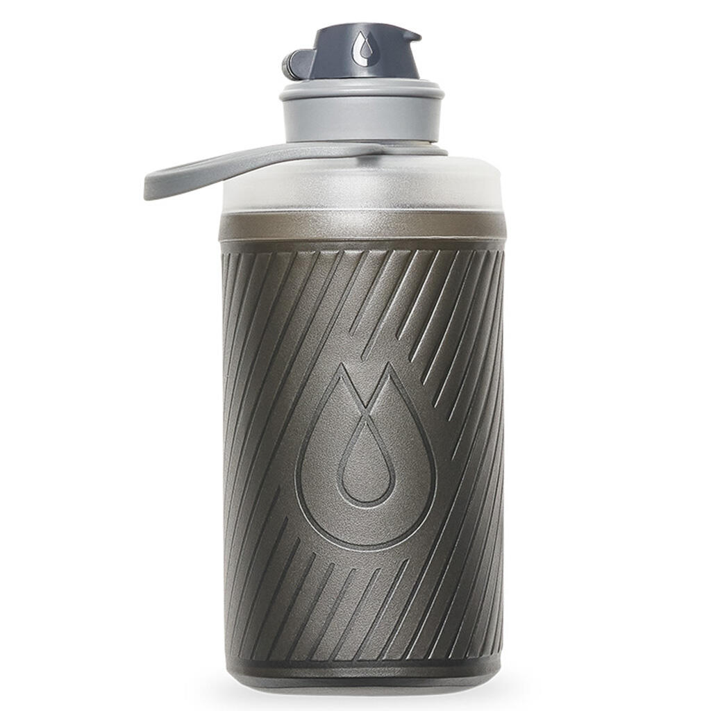 Hydrapak Flux Flexible Bottle-Mammoth Grey