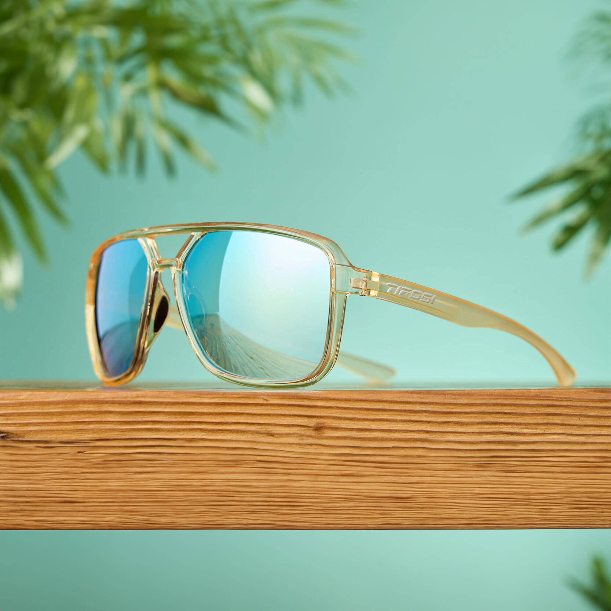 Tifosi Salto - Golden Ray Sky Blue Mirror 1870404763 -  4
