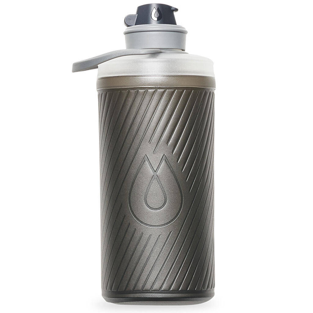 Hydrapak Flux Flexible Bottle-Mammoth Grey -  1