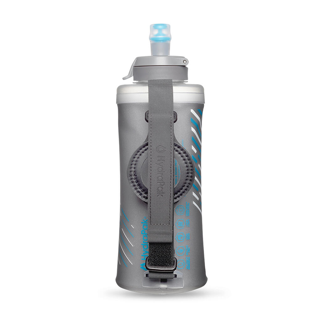 Hydrapak Skyflask IT Speed Insulated Handheld Bottle-Clear (500ML)
