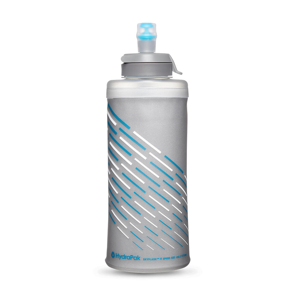 Hydrapak Skyflask IT Speed Insulated Handheld Bottle-Clear (500ML)