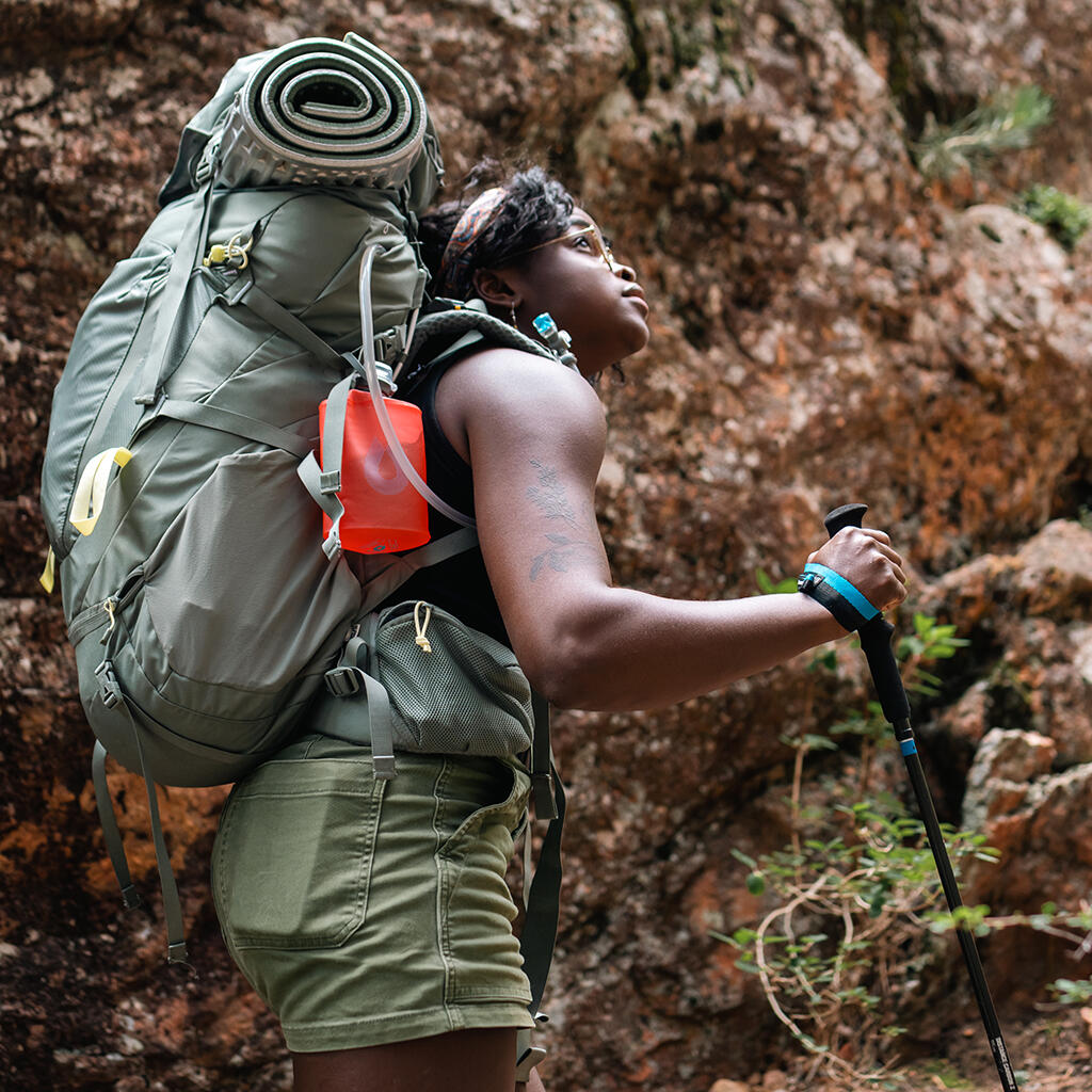 Hydrapak Stow Flexible Bottle-Redwood (500ML)