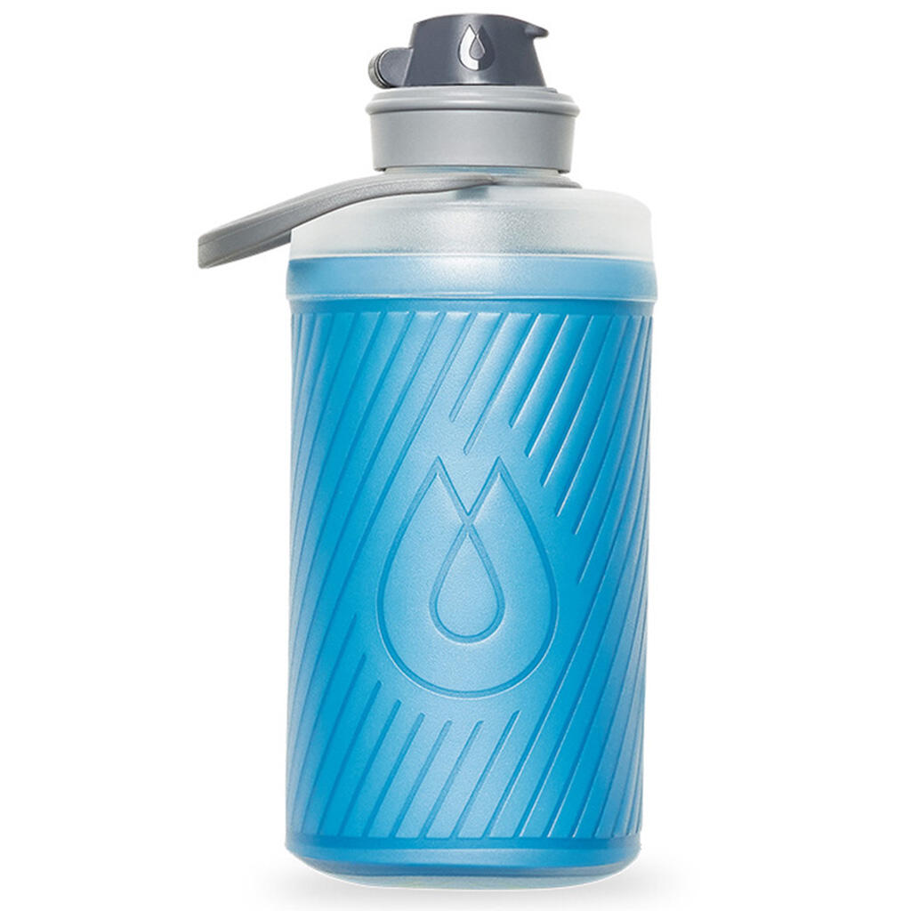 Hydrapak Flux Flexible Bottle-Tahoe Blue