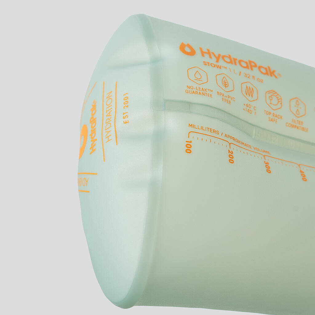 Hydrapak Stow Flexible Bottle-Sutro Green -  5