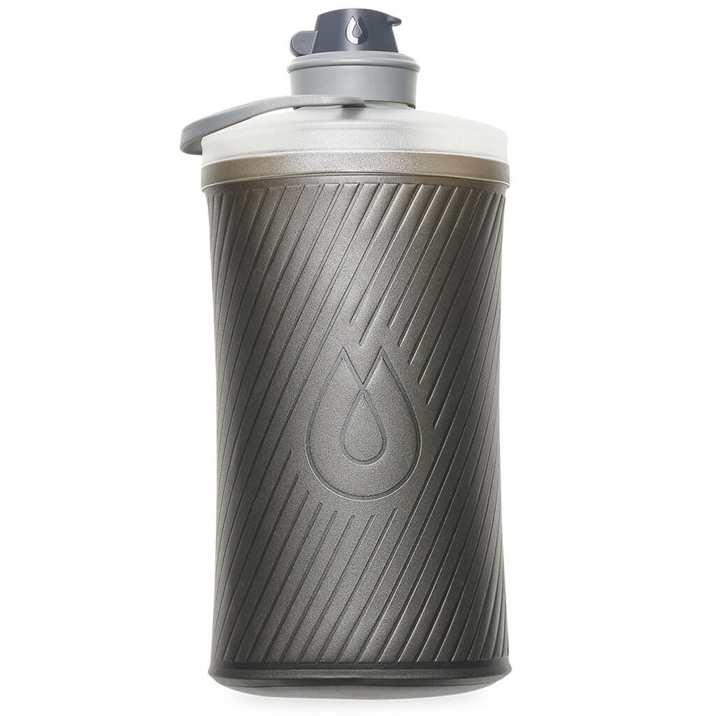 Hydrapak Flux Flexible Bottle-Mammoth Grey