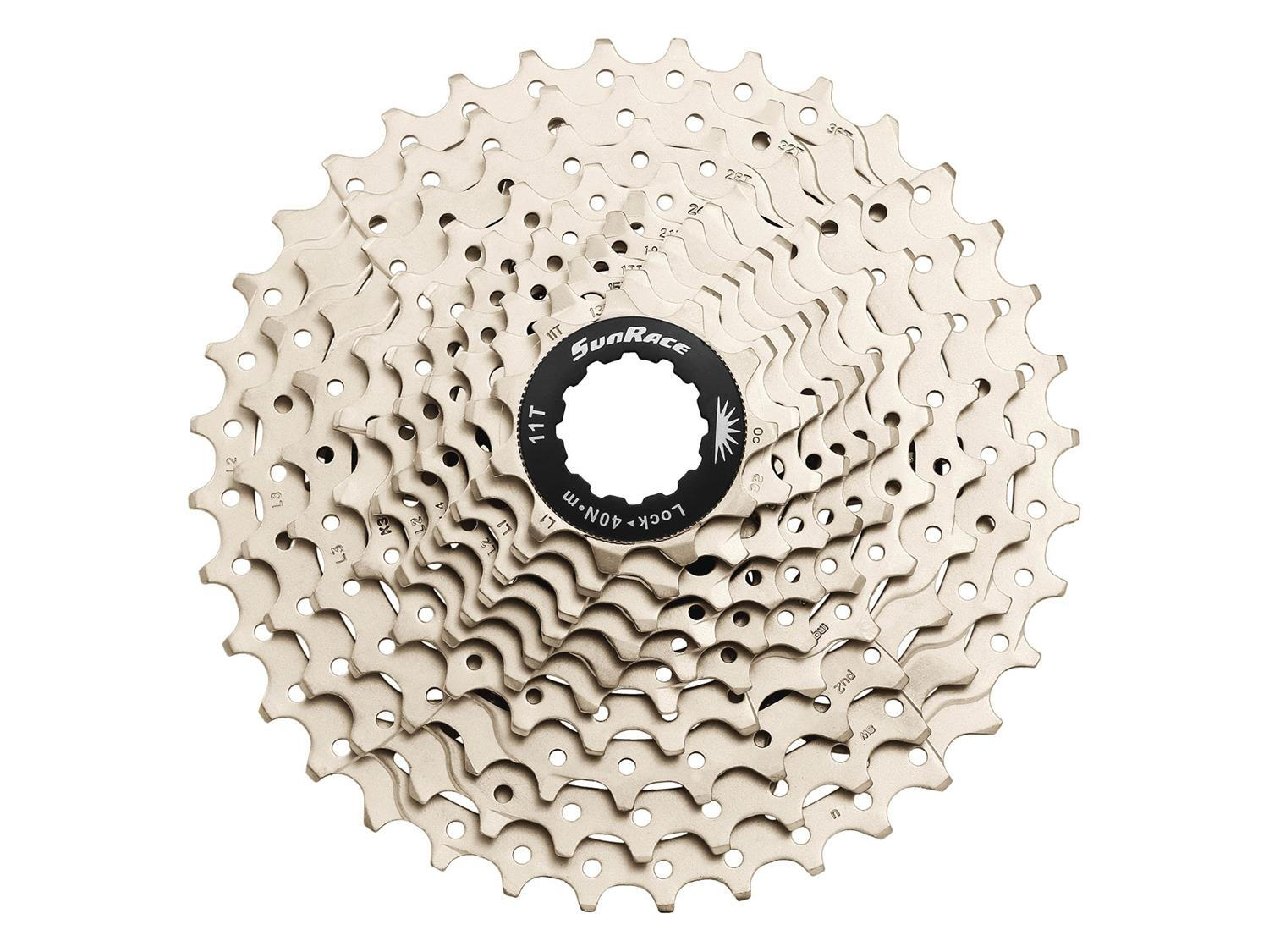 SUNRACE SunRace CSMS1 10 Gänge Kassette Silber